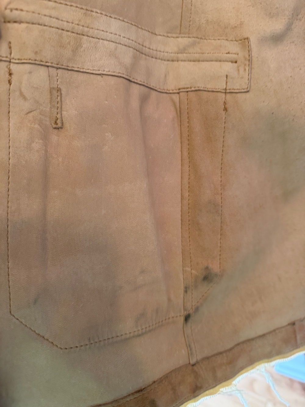Jakett…etc. Meryl Waxed Suede Jacket Chamois leather jacket - Picture 15 of 17